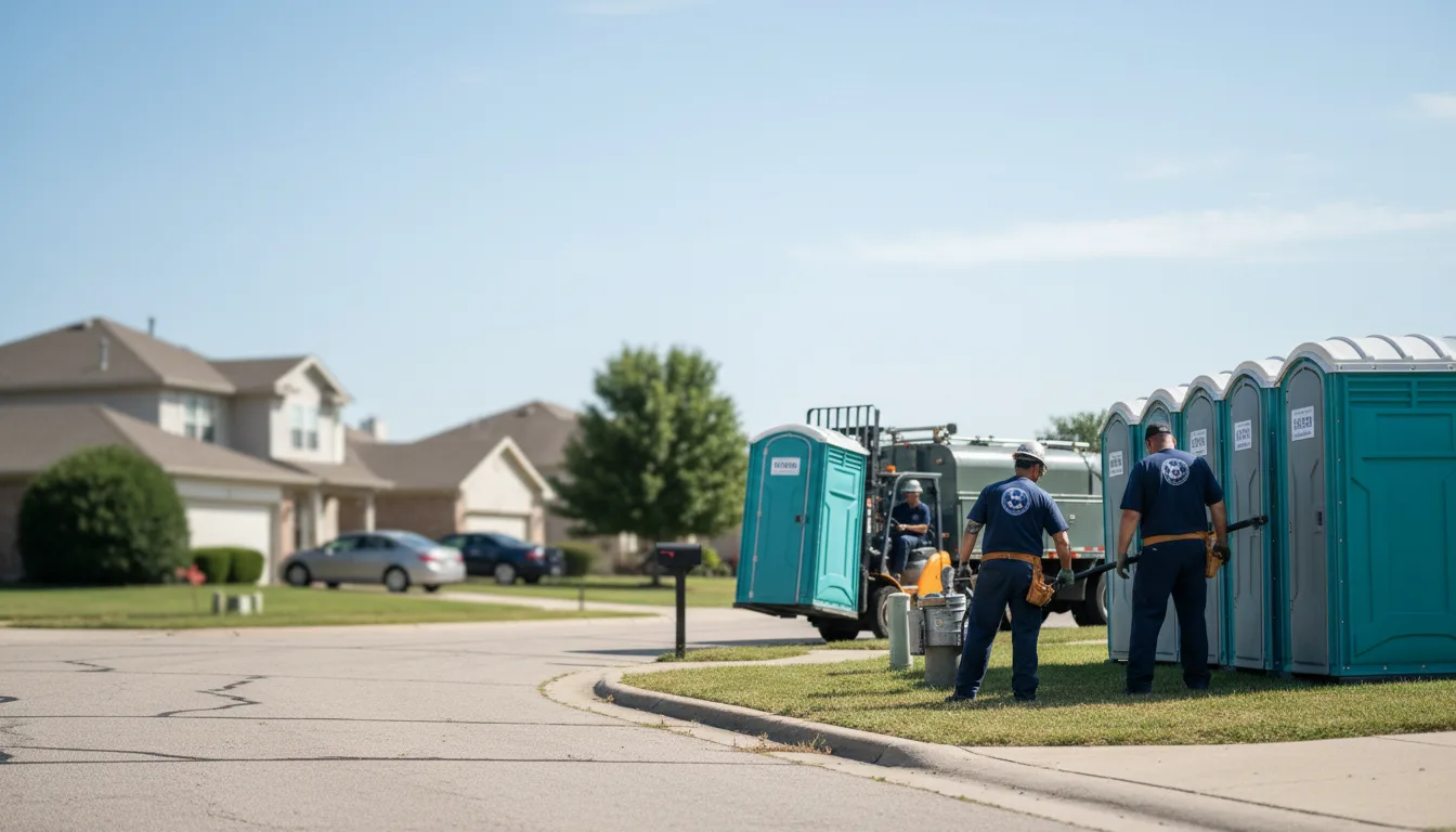 Porta Potty Rental in Roxana, IL near me
